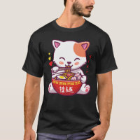 Kawaii Cat ama a Ramen | Anime Kitty comiendo Rame