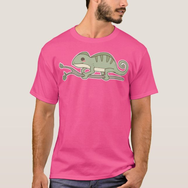 Camiseta Kawaii Chameleon (Anverso)