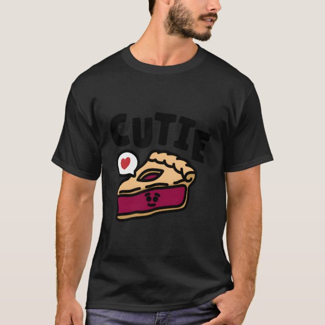 Camiseta Kawaii Cherry Pie Lover Chica Cutie Pie (Anverso)