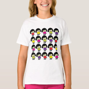 Camiseta Kawaii Chicas de Cute
