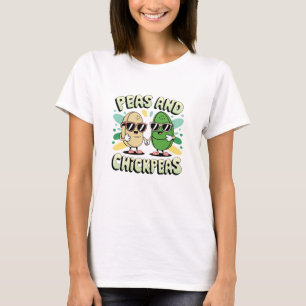 Camiseta Kawaii Chickpeas: Diversión y arte lindo