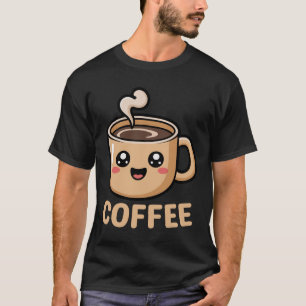 Camiseta Kawaii Coffee Creamer Cup Cute Halloween Costume R
