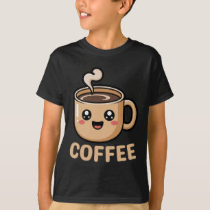 Camiseta Kawaii Coffee Creamer Cup Cute Halloween Costume R