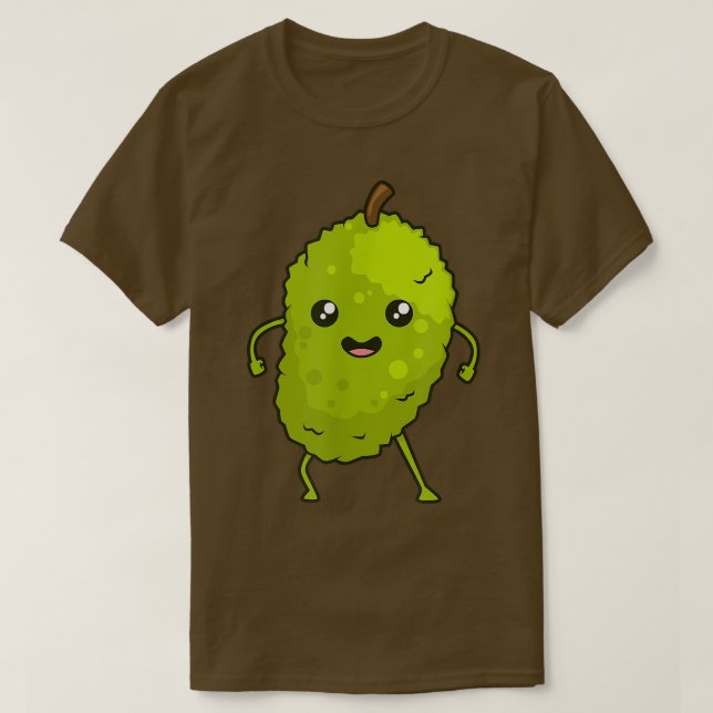 Camiseta Kawaii Comic Jackfruit (Diseño del anverso)