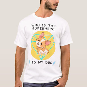 Camiseta Kawaii-Corgi-Cachorro-Diamante-Estética-Linda-Amor