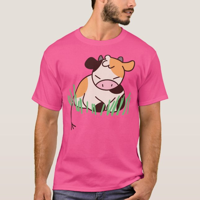 Camiseta Kawaii Cow (Anverso)