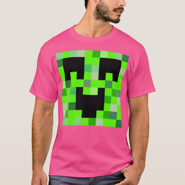 Camiseta Kawaii Creeper (Anverso)