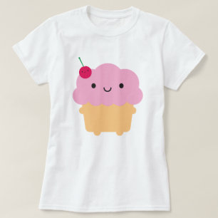 Camiseta Kawaii Cupcake