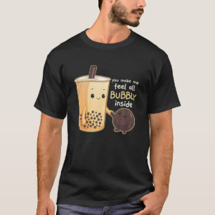 Camiseta Kawaii Cute Anime Otaku Tea Boba japonesa Bubbly I