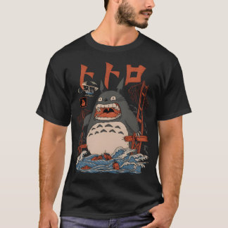 Camiseta Kawaii Cute Art Torozila -Ghiblis- Volando