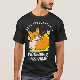Camiseta Kawaii Cute Fo Y Pollo Japonés Increíble A