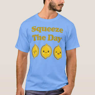 Camiseta Kawaii Cute Lemons Squeeze El Día Gracioso Fruto