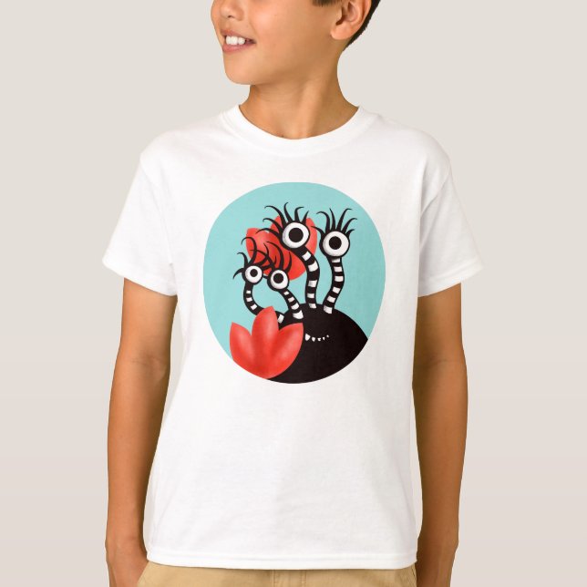 Camiseta Kawaii Cute Monster Kids (Anverso)