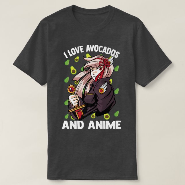 Camiseta Kawaii CuteI Ama A Abogados Y Chica De AnimeOtaku (Diseño del anverso)