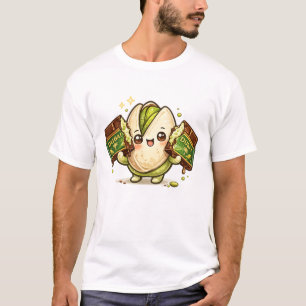 Camiseta Kawaii de Chocolate Pistacho Dubai