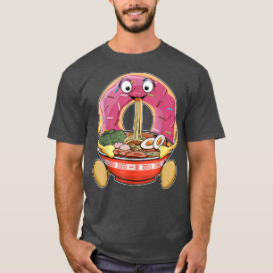 Camiseta Kawaii Donut Ramen Fideos Anime Japonés Otaku Rega