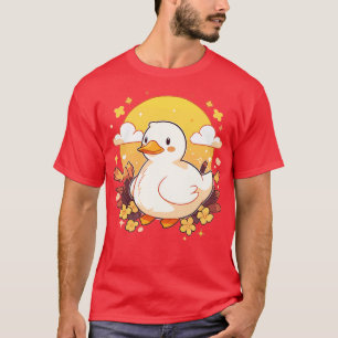Camiseta Kawaii Duck Regalos Chicas Mujeres Graciosas 2