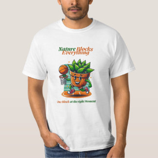 Camiseta Kawaii Echeveria Planta Que Bloquea La Fábrica