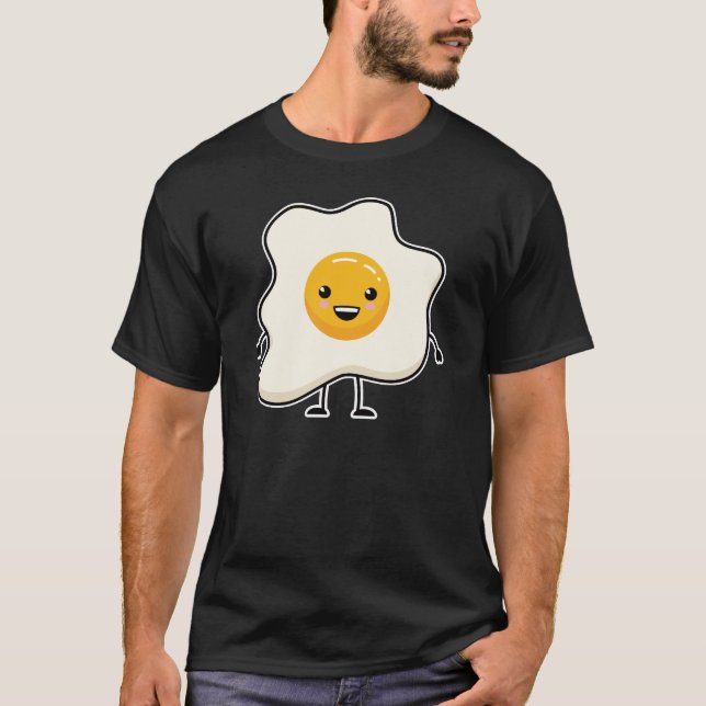 Camiseta Kawaii Egg: Los mejores amigos para siempre (Anverso)