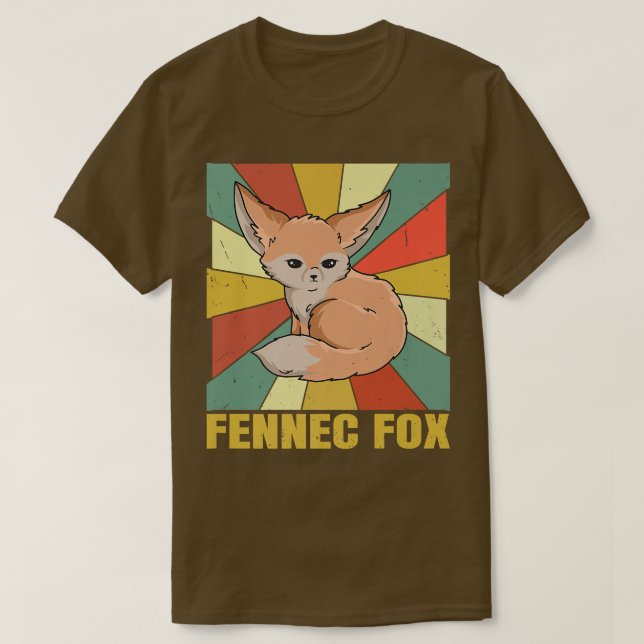 Camiseta Kawaii Fennec Fo Design para Fennec Fan Premiu (Diseño del anverso)