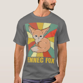 Camiseta Kawaii Fennec Fo Diseño para Ventilador Fennec