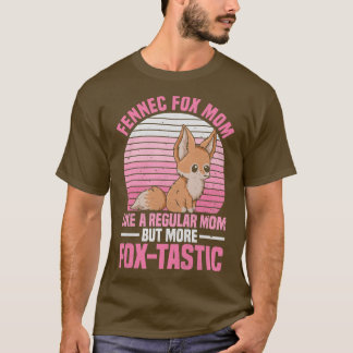 Camiseta Kawaii Fennec Para Diseño Para Un Fennec Para Mamá