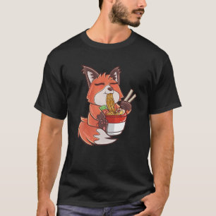 Camiseta Kawaii Fox   Idea de regalo divertida del manga ja