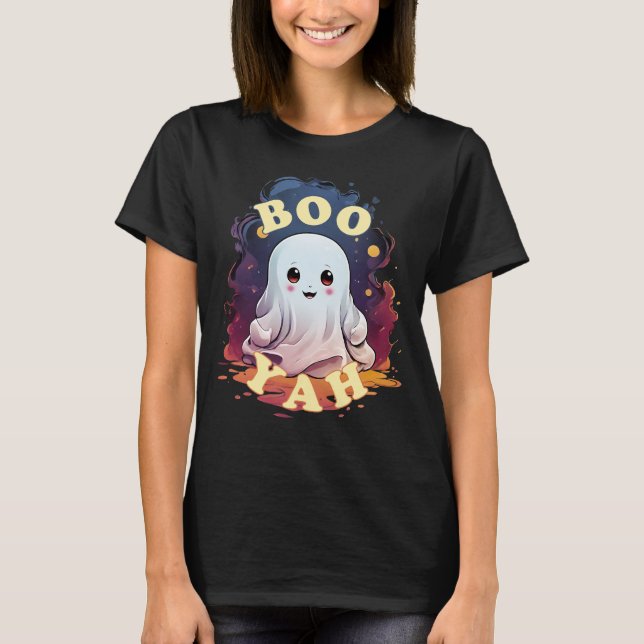Camiseta Kawaii Ghost Booyah (Anverso)