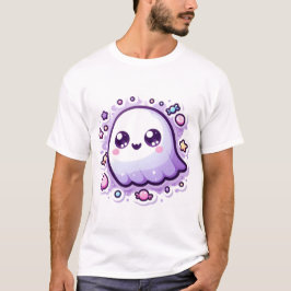 Camiseta Kawaii Ghost T-Shirt Cute Pastel Halloween Tee