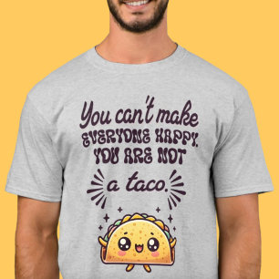 Camiseta Kawaii gracioso que no eres un taco
