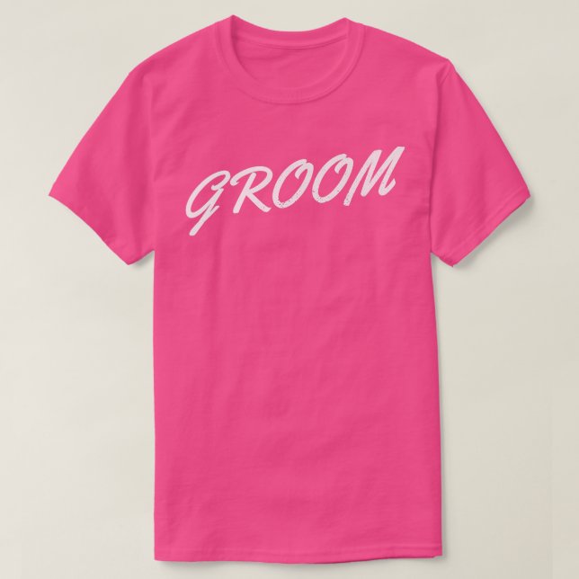 Camiseta Kawaii Groom Stag Party Groomsmen Groom Squad  (Diseño del anverso)