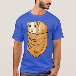 Camiseta Kawaii Guinea Pig In Pocket 