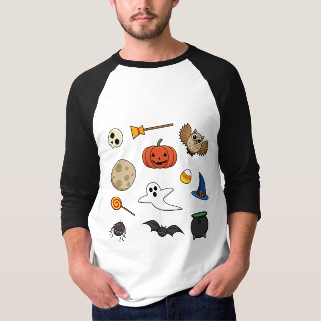 Camiseta Kawaii Halloween Pack (Anverso)