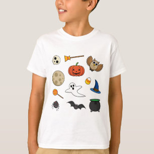 Camiseta Kawaii Halloween Pack