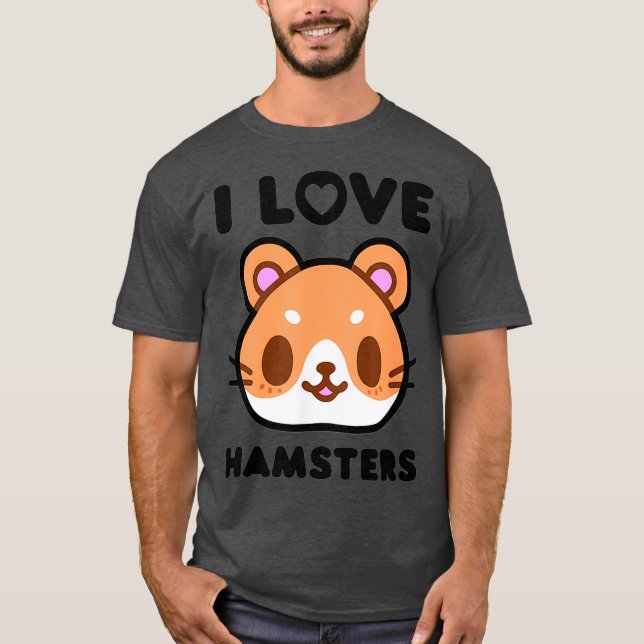 Camiseta Kawaii Hamster Pet Lovers (Anverso)
