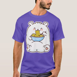 Camiseta kawaii Hamster Ramen japonés Ramen Anime Otaku