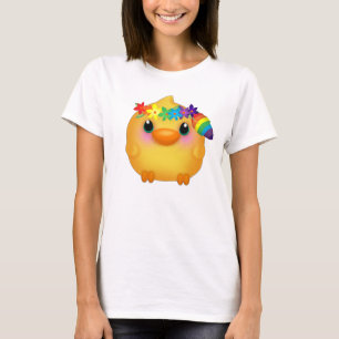Camiseta Kawaii Hippy Chick