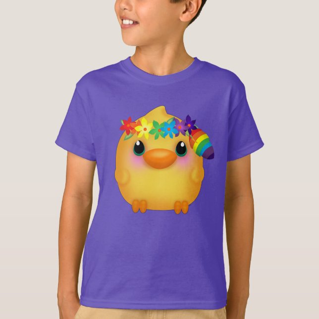 Camiseta Kawaii Hippy Chick (Anverso)