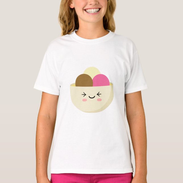 Camiseta Kawaii Ice Cream (Anverso)