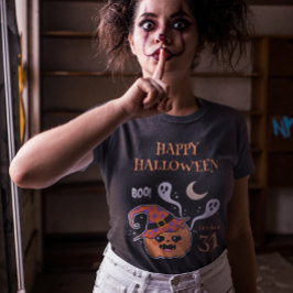 Camiseta Kawaii Jack O' Lantern Creepe Cute