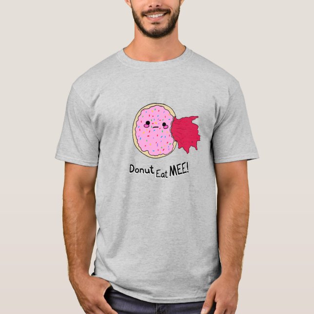 Camiseta Kawaii Jam Donut Cómeme (Anverso)