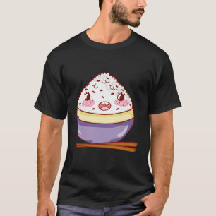 Camiseta Kawaii Japan Food Rice Bowl