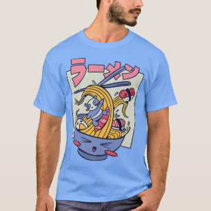 Camiseta Kawaii Japan Panda Surfing A Través De Una Ola De