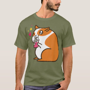 Camiseta Kawaii Japón Hamster Bubble Tea