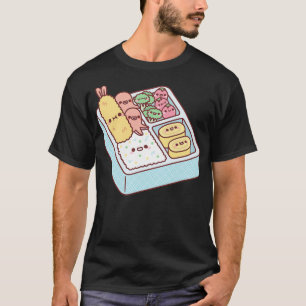 Camiseta Kawaii Japonés Bento Box Tempura Prawn