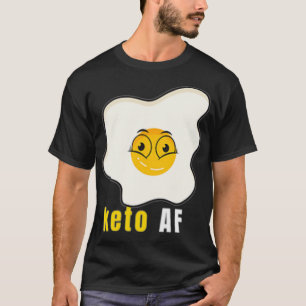Camiseta kawaii keto Keto AF Tee Ketogenic Diet 