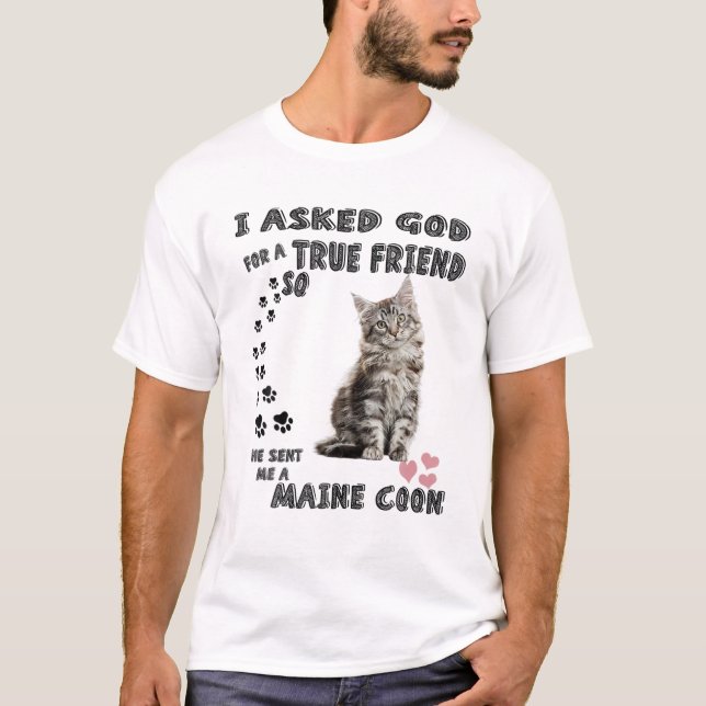 Camiseta Kawaii Kitten Cita a Mamá Papá, Imprenta De Amante (Anverso)