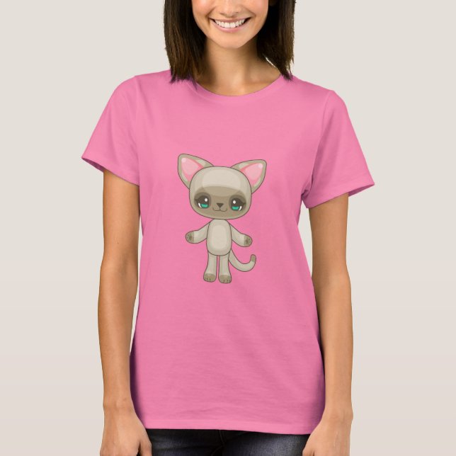 Camiseta Kawaii Kitty (Anverso)