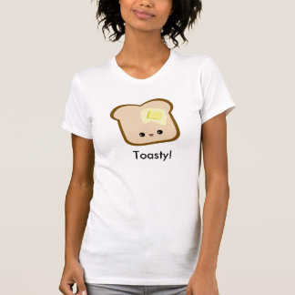 Camiseta ¡Kawaii lindo Toasty! Señoras de la tostada y de