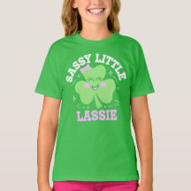 Kawaii Lucky Clover Sassy Irish Lass St. Patrick